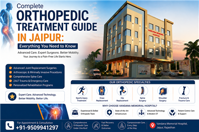 Complete Orthopedic Treatment Guide in Jaipur: Everything You Need to Know